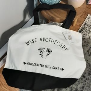 Brand new ROSE APOTHECARY tote